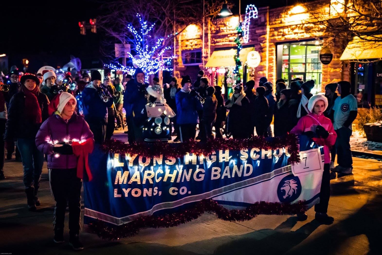 Lyons Holiday Parade of Lights Laura Levy
