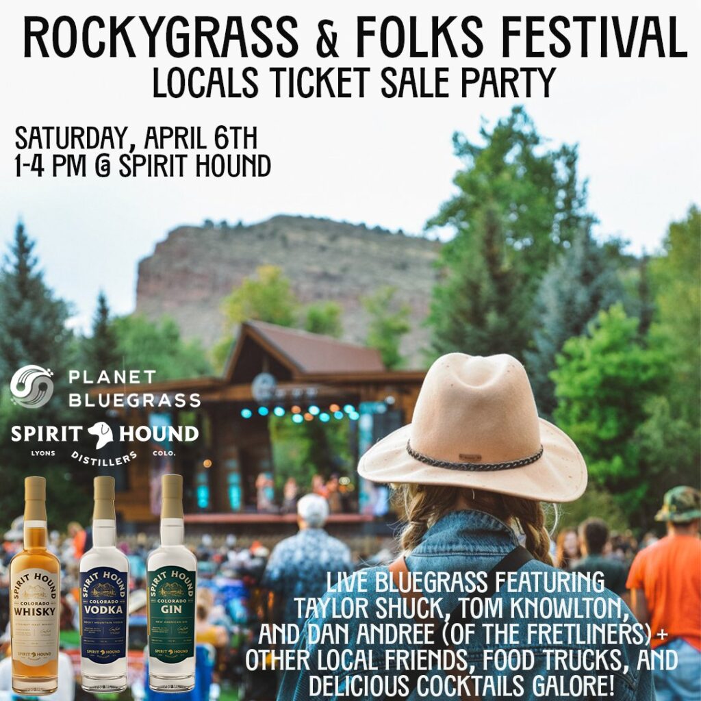 Locals Ticket Sales Party Rockygrass & Folks Fest Laura Levy