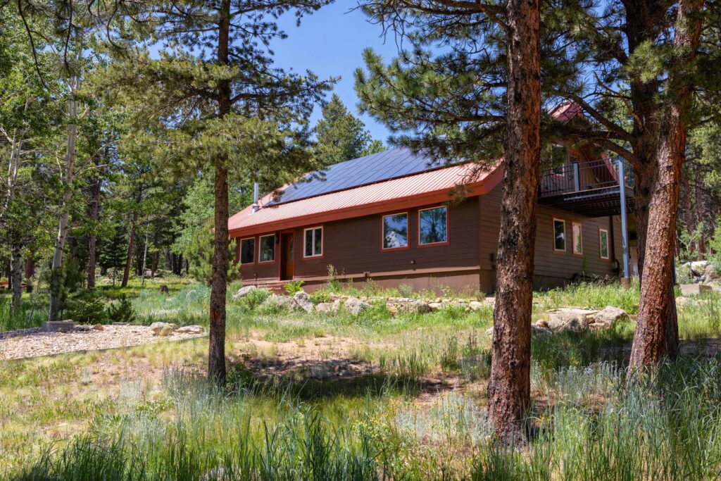 Home and 2400 sq.ft. barn on 5 acres in Boulder County